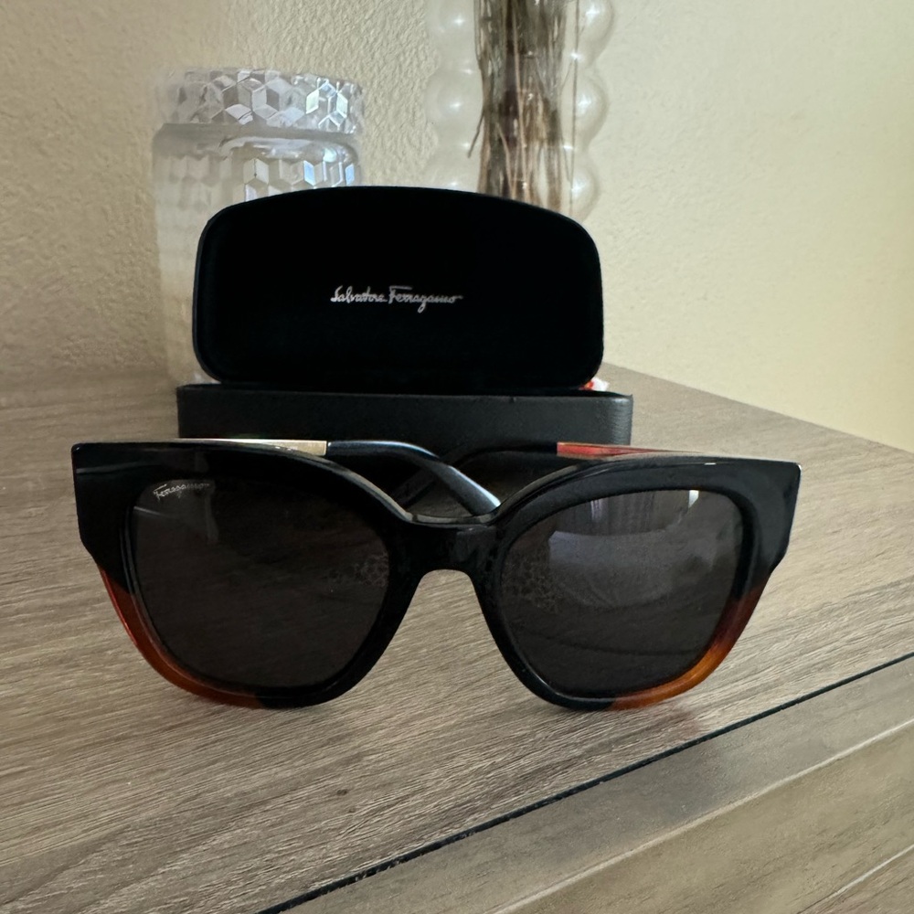 Salvatore Ferragamo Square Sunglasses